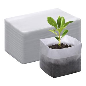 Sacs <span class=keywords><strong>de</strong></span> plantation et pots à fleurs biodégradables, respirants, écologiques, en tissu non tissé, 1 gallon - Product Image 1