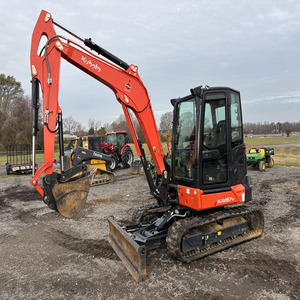 Excavadora Compacta Usada Kubota KX057-5 de 5 Toneladas, Mini Excavadora Hidráulica con Cucharón para Construcción Agrícola - Product Image 1
