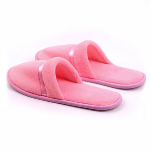 Chaussons jetables pour femmes avec logo personnalisé Chaussons confortables et respirants doux et chauds à séchage rapide - Product Image 5