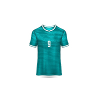 Camiseta de Fútbol Casual de Alta Calidad para Hombre, Marca Ranum International, Tela Vaquera, Logotipo Personalizado, Colores y Tallas para Ligas
