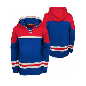 Maillot de hockey sur glace personnalisé pour hommes, 100% polyester, imperméable, sublimation, broderie de logo, service OEM, marque et nom d'équipe personnalisés - Product Image 1