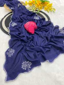 Colección de Saris Chinon Saroski para Uso Diario, Catálogo Completo Disponible a Precio de Mayoreo, Colección de Saris Chinon al por Mayor. - Product Image 2