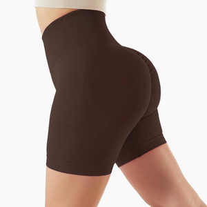 Vêtements de sport à haute élasticité pour femmes en gros, pantalon de fitness push-up, course à pied avec taille élastique et poches latérales - Product Image 4