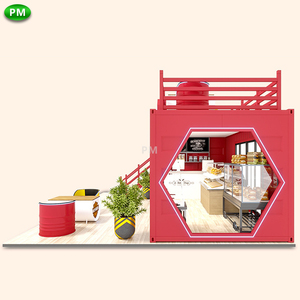 Restaurant en conteneur maritime personnalisé, bars modulaires, cafés portables, cafés, jardin de bière éphémère pour les petites entreprises - Product Image 5