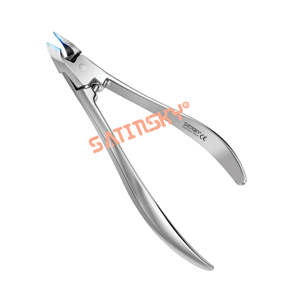 Recortador de cutículas profesional, pinzas para cutículas, herramientas de manicura y pedicura, acero inoxidable, grado alemán, alta calidad - Product Image 4