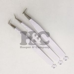 Pinzas de extensión de pestañas Hello Kitty de calidad superior Pinzas de pestañas sostenibles Pinzas de Hello Kitty de visón de acero inoxidable - Product Image 5