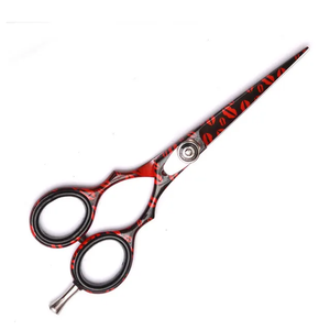 Tijeras de pelo de acero J2 de 6,5 \ "de alta calidad, herramientas profesionales de salón, tijeras de acero inoxidable personalizadas para peluqueros y barberos - Product Image 5