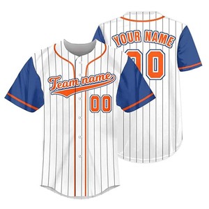 Maillot de baseball personnalisé avec logo, entièrement sublimé, pour hommes, femmes, vêtements de sport d'équipe, uniforme, motif de personnage 3D, taille plus - Product Image 4