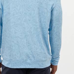 100% calidad superior hecho a medida hombres sudaderas con capucha ligeras Streetwear en blanco personalizado cielo azul Sudadera con capucha - Product Image 6