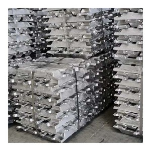 99.7% lingotes de aluminio de alta calidad para fundición, refundición, refinación en fábricas de fabricación de aleaciones metálicas - Product Image 4