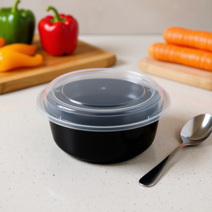 ภาชนะทรงกลมสำหรับเก็บอาหาร ขนาด 38 ออนซ์ ทนทาน ใช้กับไมโครเวฟได้ ผลิตจากพลาสติก PP - Product Image 3