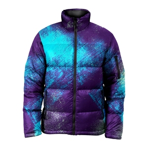 Chaqueta Acolchada para Hombre, Talla Grande, Nueva Llegada OEM, Personalizada con Sublimación, Cuello Alto, Chaqueta Acolchada de Invierno para Hombre - Product Image 2