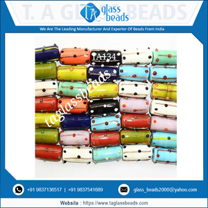 Cuentas de arcoíris de vidrio multicolor Precio más bajo Cuentas de vidrio para joyería Cuentas sueltas Millefiori Listo para enviar - Product Image 4