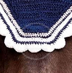 2026 Custom Made High Quality Soft Mesh Riding Protection Ear <b>Bonnet</b> for Horses Horse Control Ear <b>Bonnet</b> - Product Image 3
