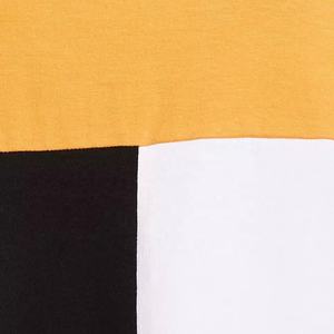 Camisetas informales transpirables para mujer, cuello redondo, Media manga, diseño de bloque de talla grande de varios paneles para chicas trabajadoras - Product Image 3