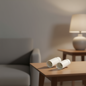 Juego de 2 Portalámparas Blancos E14 PP0489, Bases de Lámpara Duraderas y Elegantes - Product Image 3