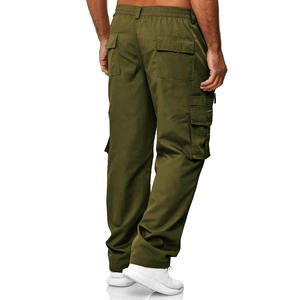 Pantalones Cargo de Trabajo para Hombre, Multibolsillos, Transpirables, Diseño Casual, Nuevo Diseño, Lisos, de Alta Calidad, Secado Rápido, de Algodón Resistente - Product Image 2