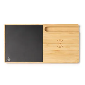 Scaldacaffè e Tazza in Bambù Personalizzabili - Gadget Unici - Product Image 1
