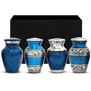Premium Stainless Steel Keepsake <b>Urn</b> Durable and Long-Lasting <b>for</b> Human & Pet <b>Ashes</b> Fashionable Funerals Memorial Jewelry - Product Image 1