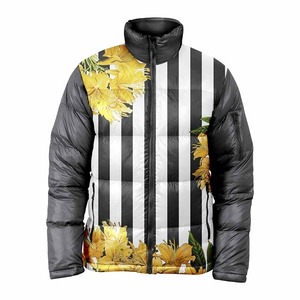 Veste bouffante sublimée OEM de haute qualité Veste confortable imprimée de logo personnalisé Vestes sublimées résistantes au vent - Product Image 1