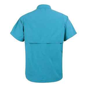 Hauts de pêche de qualité supérieure en spandex/coton, grande taille, confortables, imperméables, UPF 50, imprimés, fermeture à boutons - Product Image 6