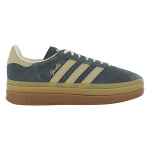 Scarpe Casual da Donna Adidas Gazelle Bold Grigio/Beige Magico Stile Sportivo Leggere con Morbida Ammortizzazione per la Stagione Autunnale - Product Image 1