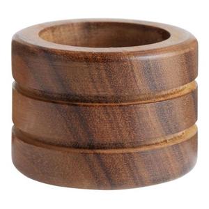 Servilletero de madera hecho a mano de granja rústica de lujo para fiesta de boda mesa de comedor hotel restaurante decoración de recepción - Product Image 3