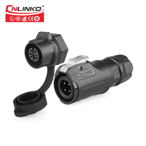 IP68 không thấm nước thông tư bên ngoài nữ cắm M12 LP 4 <span class=keywords><strong>pin</strong></span> Power Connector - Product Image 2