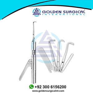 Removedor de Coronas Dentales de Ortodoncia Ajustable de 4 Posiciones, Removedor de Coronas de Acero Inoxidable, Herramienta de Restauración Dental de Laboratorio - Product Image 3