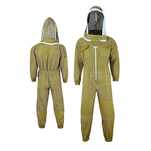 Traje de apicultura para hombre de tela de algodón de la mejor calidad 2023 a la venta traje de apicultura de cubierta completa para hombre en Stock - Product Image 2
