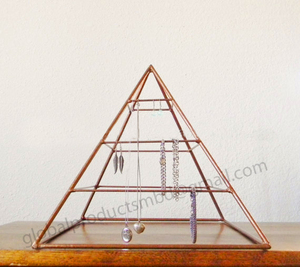 ไม้ตกแต่งด้วยทองฐานแหวนยืนกรวยรูปร่างเครื่องประดับออแกไนเซอร์ - Product Image 4