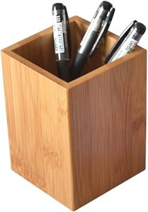 Wooden Beautiful and Designer Handmade Pen <b>Stand</b> //Office Decorative Handmade Pen Holder for Desk - Product Image 2
