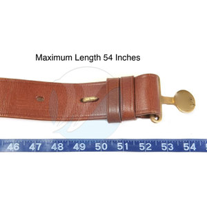 Cinturones uniformes impermeables de cuero genuino Cinturones uniformes de Sypply directos de fábrica a precio barato - Product Image 5