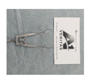 เครื่องมือผ่าตัดแบบปรับได้ A-1 VERITAS ทำจากสแตนเลสสตีล ใช้สำหรับเปิดช่องตาแบบ Castroviejo พร้อมฝาปิดแบบลวด ใช้ซ้ำได้ ฆ่าเชื้อได้ด้วยหม้อนึ่งความดัน - Product Image 2