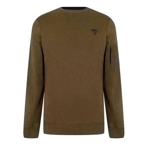 Sudadera de mezcla de algodón informal de manga larga para hombre, Jersey cómodo, sudadera de lana, colección de invierno Unisex - Product Image 1