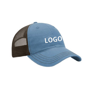 2025 nueva moda al por mayor gorra de camionero de malla lavable de alta calidad gorra deportiva de 6 paneles gorras de béisbol de bajo precio - Product Image 2