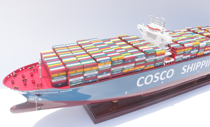 เรือ COSCO โมเดลเรือไม้_ โมเดลงานฝีมือไม้ คุณภาพดี สั่งซื้อทุกปริมาณ ส่งเร็วในเวียดนาม - Product Image 3