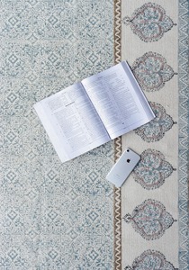 Alfombras con estampado de bloques a mano de algodón 100%, gran bordado, hogar, sala de estar, alfombras de oración, lavables y para decoración de coche - Product Image 6