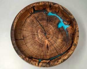 <b>Tortoise</b> Shape River Resin <b>Home</b> and Hotel Use Tableware Small Wooden Fruit Bowl Customized Design and Color With Best Price - Product Image 5