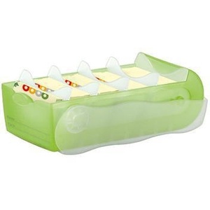 Green Translucent Polypropylene A7 Landscape Card <b>Box</b> 900 Cards 5 Support Plates 12.1 X 8.5 X 24.6 Cm - Product Image 1