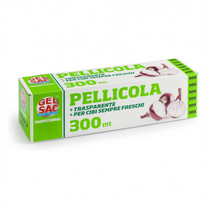 Envoltura de Plástico Desechable Transparente 413003 Gel Sac 300 Mt/h 9 Micrones para Alimentos - Product Image 2