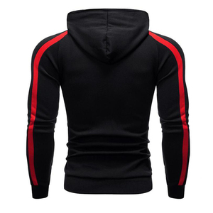 Sweat à capuche personnalisé Sweatshirt à capuche à manches longues de haute qualité pour hommes 100% coton extérieur Plain Hoodies survêtement - Product Image 3