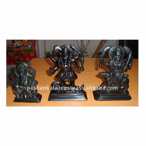Estatuas de Dios de mármol negro - Product Image 1