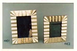 Brazalete de latón religioso moderno tradicional antiguo con alambre dorado de artesanía tradicional - Product Image 6