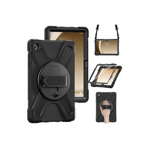 Étui en silicone robuste antichoc Netzy SAFA Defender pour Samsung Galaxy Tab A9 Plus, coque arrière pour tablette, housses et étuis - Product Image 5