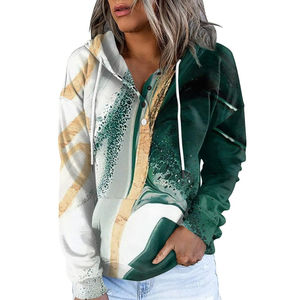 2025 femmes sweats à capuche ensemble survêtements personnalisés brodés femmes sweats à capuche pull taille à capuche pour femmes taux de gros OEM - Product Image 2