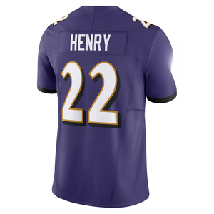 Desain Jersey Sepak Bola Amerika Musim Baru 2024/25 Baltimore 8 Jackson 14 Hamilton 9 Tucker Ravens - Product Image 3