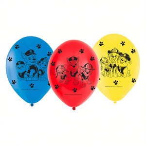 Palloncini in lattice Paw Patrol 22,8 cm 6 pezzi Decorazioni per feste - Product Image 2