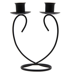 Portavelas creativo hecho a mano moderno negro de seis cabezas, portavelas de Metal de varias cabezas para el hogar, bares, decoración de Navidad - Product Image 3
