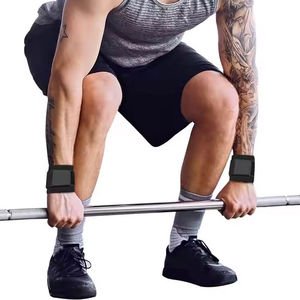 Bon fournisseur, service OEM, nouveau produit, crochet de musculation rose et noir, extra résistant, bon fournisseur, créez vos propres crochets de musculation - Product Image 4